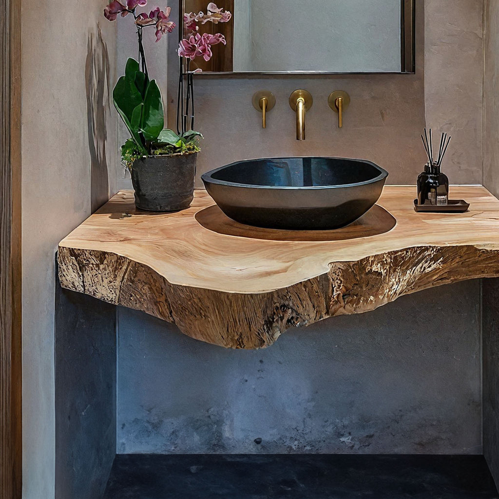 Farmhouse Solid Wood Vanity Affordable Price