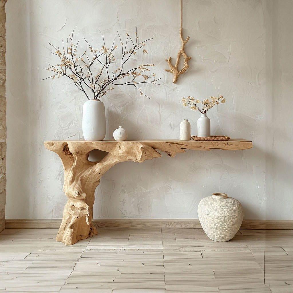 Farmhouse entry way console table narrow entryway