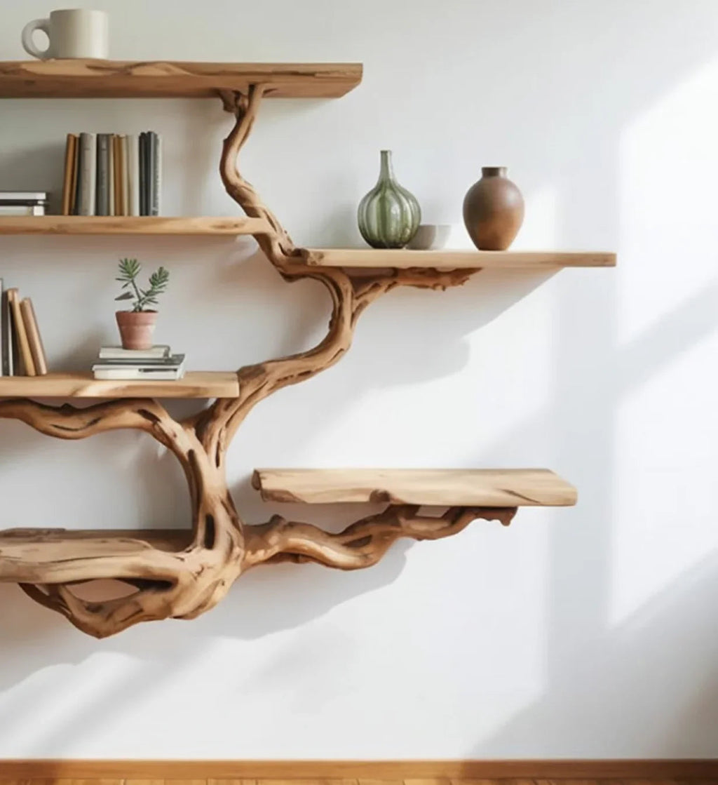 Tree Branch Floating Bookshelf