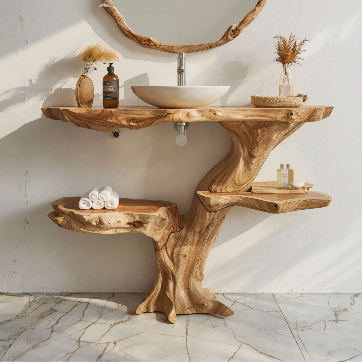 Handcrafted Bathroom Vanity Bathroom – Style 2