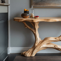 Floating Edge Entryway Table Farmhouse Decor